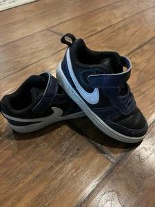 Navy NIKE Dunks Size 9C - Picture 1 of 6