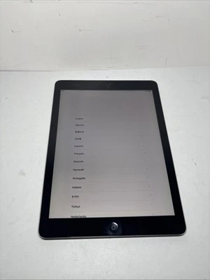 Apple iPad Air 1st Gen 64GB 9.7" WiFi Only Silver A1474 MD787LL/A Works Perfect - Image 1 of 4