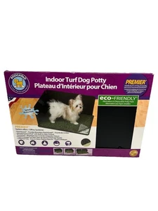 Poochpad Indoor Turf Dog Potty PREMIER SYSTEM W/HIKE SHIELD 16x24 USA New! - Picture 1 of 2