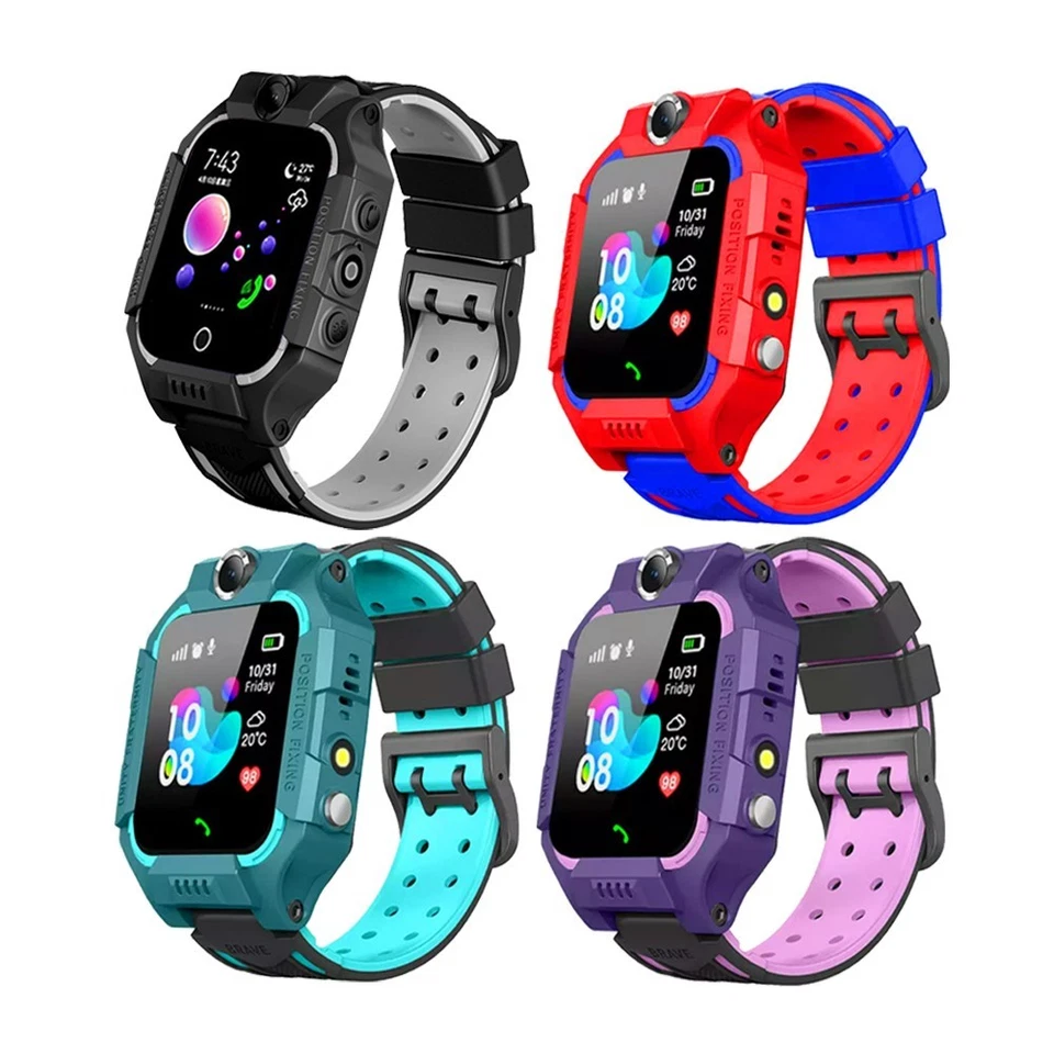 Kids Smart Watch Camera GPS Tracker SOS Call Phone Watches Gift for Boys Girls - Image 1 of 4
