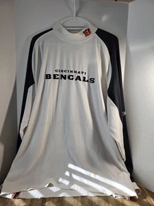 Camisa de cuello alto manga larga Cincinnati Bengals Reebok 3xl - Imagen 1 de 5
