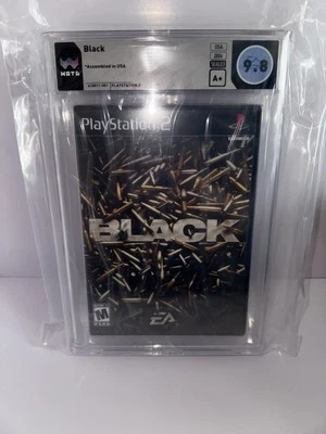 Black EA Sony PlayStation 2 PS2 Factory Sealed & First 9.8 From WATA 9.8 A+ - Image 1 of 4