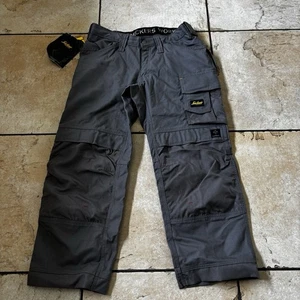 Snickers Workwear work Trousers Slim Allroundwork Stretch Size W31 L28 New - Picture 1 of 13