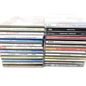 Classic Rock Pop 24 CD LOT Jewel Case W/ Artwork 70s 80s 90s Title in Photos - Foto 1 di 12