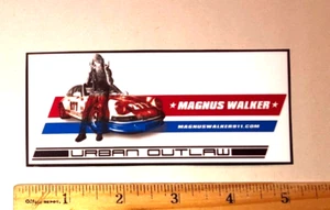 BRUMOS Porsche 911 Magnus Walker Urban Outlaw Logo Brillante Calcomanía Adhesiva V2 - Imagen 1 de 1