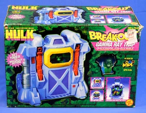DE COLECCIÓN MARVEL COMICS INCREÍBLE HULK GAMMA RAY TRAP BREAKOUT TOY BIZ '97 SELLADO - Imagen 1 de 6