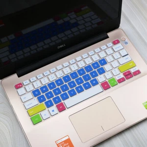 Keyboard Skin for Dell Inspiron 14 7400 7405 7409 7490,Vostro 13 5300  5390 5391 - Picture 1 of 20