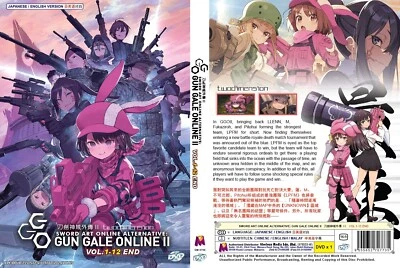 ANIME DVD ~ ENGLISCH SYNCHRONISIERT ~ SAO Alternative: Gun Gale Online Staffe... - Bild 1 von 4