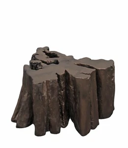 Copper Brown Free Form Teak Root Sculpture Coffee Table 1 - Picture 1 of 12