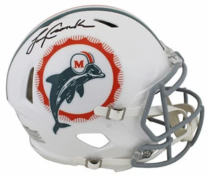 Dolphins Larry Csonka Signed Tribute Full Size Speed Proline Helmet BAS Wit - Picture 1 of 3