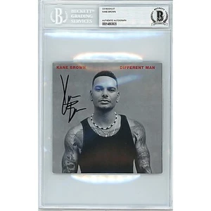Kane Brown Signed CD Different Man Country Music Autograph Album Beckett Slab - Picture 1 of 5