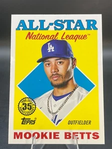 2023 Topps Series 2 MOOKIE BETTS -1988 All Star INSERT #88AS-21 LA Dodgers - Picture 1 of 5