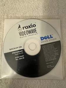 Roxio Videowave Movie Creator BackupCD Dell - Picture 1 of 1