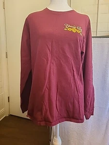 Blessed Girl Langarm weinrot T-Shirt weiblich draußen Herbst Winter bequem entspannen - Bild 1 von 6