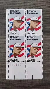 Roberto Clemente Stamps. Scott #2097 Roberto Clemente 20 Cent Stamps Pittsburgh - Picture 1 of 1