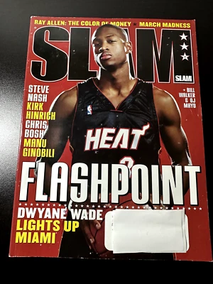 Revista SLAM Dwyane Wade Flashpoint edición 87 mayo 2005 sin carteles Foto 1 de 4
