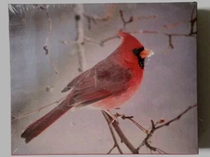 NUEVO Rompecabezas Cardinal Bird Cape Shore 550 piezas 24" X 18" 1993 SELLADO  - Imagen 1 de 4