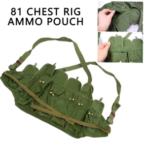 Hot Surplus Military Chinese Type 81 Chest Rig Shoulder Pouch Bag Original NEW - Picture 1 of 7