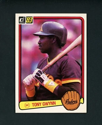 Tony Gwynn 1983 Donruss RC (HOF) San Diego Padres #598 como nuevo Foto 1 de 2
