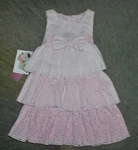 Biscotti Toddler Girls Pink Sleeveless Dress - Size 2T - NWT - Picture 1 of 5