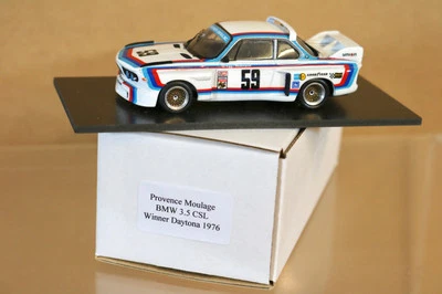 Provence Moulage Daytona 1976 1st Mettere BMW 3.5 Csl Auto 59 Gregg Redmann NG - Immagine 1 di 4