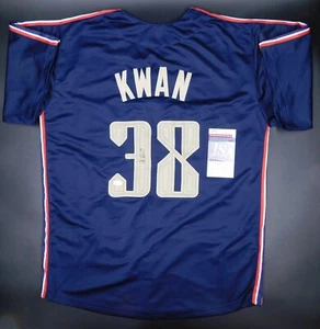 Steven Kwan Signed Autographed Cleveland Guardians City Connect Jersey JSA COA - Picture 1 of 3
