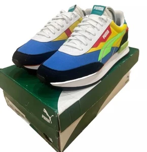 PUMA FUTURE RIDER TWOFOLD BLUE MAIZE MEN SIZE 10💙💙 - Picture 1 of 5