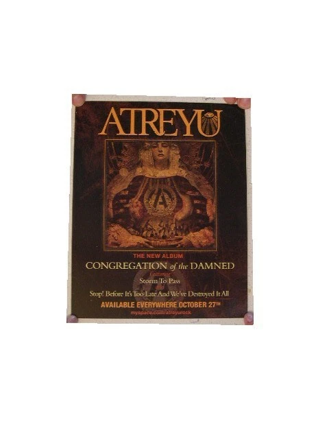 Póster Atreyu Congregación de los Condenados Foto 1 de 1