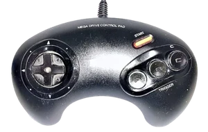Genuine Sega Mega Drive Control Pad Gamepad Model No. 1650 - Picture 1 of 3