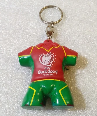 PORTUGAL UEFA EURO 2004 CUP ✱ Old Keychain Porte-Clés Football Soccer RARE - Image 1 of 4