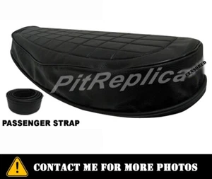 *NO TARIFF* CB350F FOUR F0 F1 1972 1973 1974 SEAT COVER W/ RUBBER TRIM [HCSRS] - Picture 1 of 7