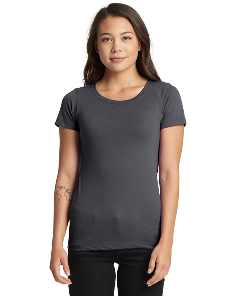 Next Level Apparel Ladies Ideal Stylish T Shirt Casual Plain T-Shirt - N1510 - Image 1 of 1