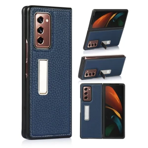Funda protectora magnética de cuero de lujo para Samsung Galaxy Z Fold 2 5G - Imagen 1 de 17