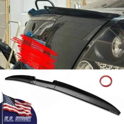 Rear Trunk Spoiler Wing Lip Bumper Carbon Fiber Style For Scion	tC Coupe BE Foto 1 de 4