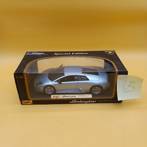 1:18 Maisto Special Edition Lamborghini  MURCIELAGO Silver Diecast Model w/Box