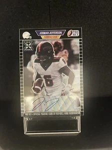 2021 Pro Set Black Wave 1/25 Autographed Jermar Jefferson RC - Bild 1 von 4