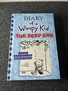 SIGNED ~ Diary of a Wimpy Kid: THE DEEP END by Jeff Kinney Hardcover