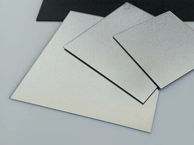 Spiegel aus Acrylglas XT, Platte Zuschnitt silber 1000 x 500 x 3 mm, Wand Deko - Bild 1 von 4