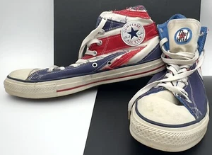 Zapatillas The Who Converse All Star Chuck Taylor Bandera del Reino Unido Union Jack Hombres Talla 11.5 - Imagen 1 de 21