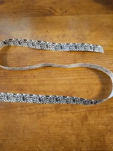 Grosgrain Ribbon Leopard Brown Black 277934 - Picture 1 of 2