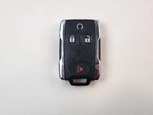 ORIGINAL GMC 14-22 OEM KEY LESS ENTRY REMOTE START FOB CHROME ALARM KEYFOB USA - Picture 1 of 14