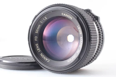 [Exc+5] Nueva lente Canon FD 50 mm f/1,2 MF SLR 35 mm cámara fotográfica estándar de JAPÓN Foto 1 de 4