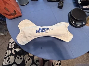 1970’s Bone Fone Portable AM/FM Radio RARE TESTED Carry Bag and Tags VINTAGE - Picture 1 of 11