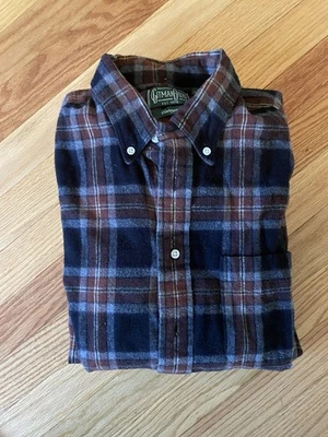 Gitman Vintage Flannel Shirt Large Plaid - Image 1 of 4
