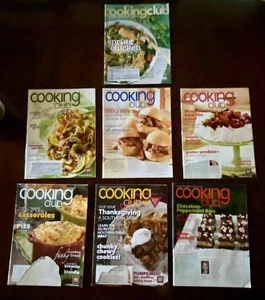 Lot 7 Magazines COOKING CLUB Summer 2011 - Spring 2013 Recipes Tips - Picture 1 of 8