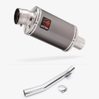 Escape Lextek Slip-on acero S/350 mm para Suzuki GSF 600 Bandit 95-06 Foto 1 de 4