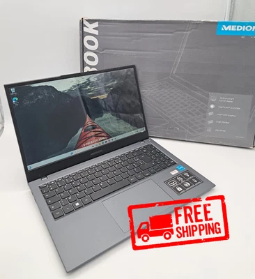 Laptop Medion Akoya E15423 15,6" FHD 256GB SSD Intel Core i3-1115G4 8GB RAM - Bild 1 von 4