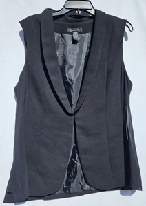 INC International Concept Sleeveless Blazer Or Vest For Women Sz XL - Picture 1 of 11