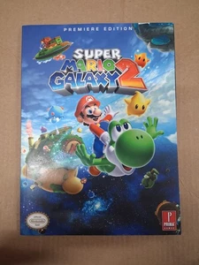 Super Mario Galaxy 2 Prima Strategy Guide Edición Estreno + Póster Casi Como Nuevo - Imagen 1 de 9