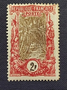 Timbre Colonies françaises  Congo  N° 40 neuf * C: 57,50 € - Picture 1 of 2